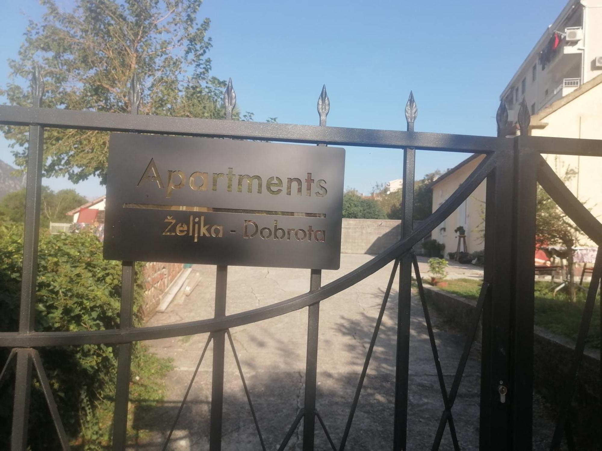 Apartments Zeljka-Dobrota Kotor Zewnętrze zdjęcie